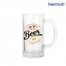 Cană pentru sublimare 16oz mata din sticla de bere