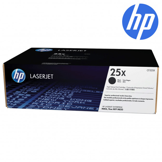 Картридж лазерный HP LJ M806/830 (CF325X)  Original