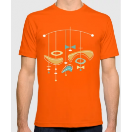 Tricou pentru bărbați Roly Atomic 150 Orange 2XL