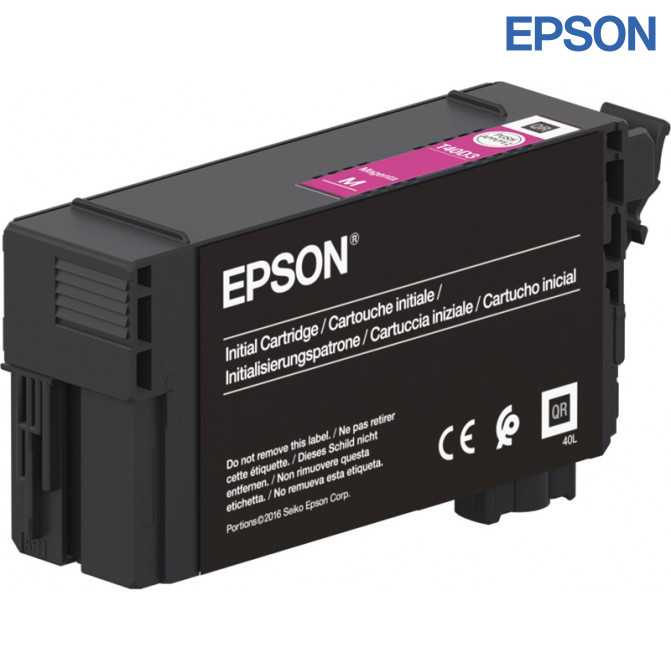 Cartuș cu jet de cerneală EpsonUltraChrome XD2 T40D340 (50ml) Magenta Original