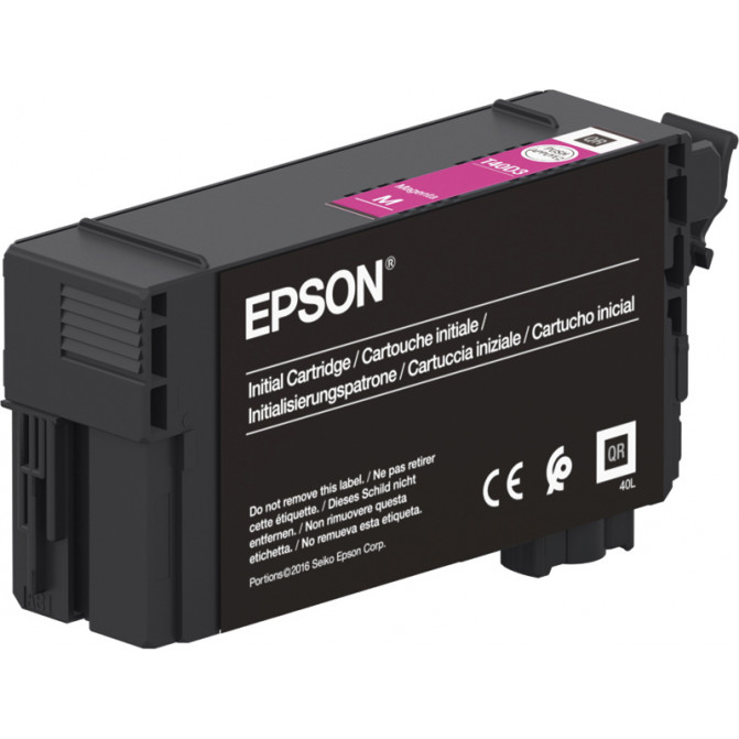 Картридж струйный Epson UltraChrome XD2 T40D340 (50ml) Magenta Original