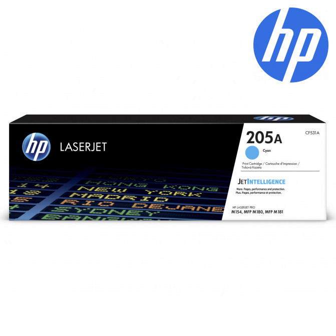 Картридж лазерный HP 205A (CF531A) Cyan Original