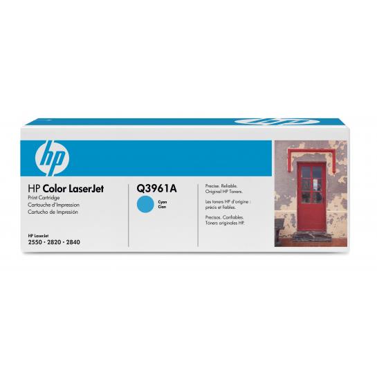 Картридж лазерный HP CLJ 2550 (Q3961A) cyan Original