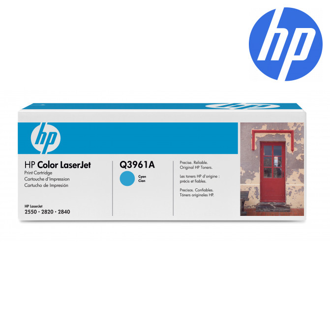 Картридж лазерный HP CLJ 2550 (Q3961A) cyan Original