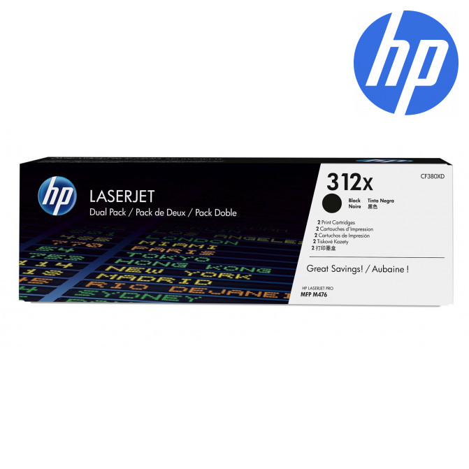 Картридж лазерный HP 312X (CF380X) Black Original