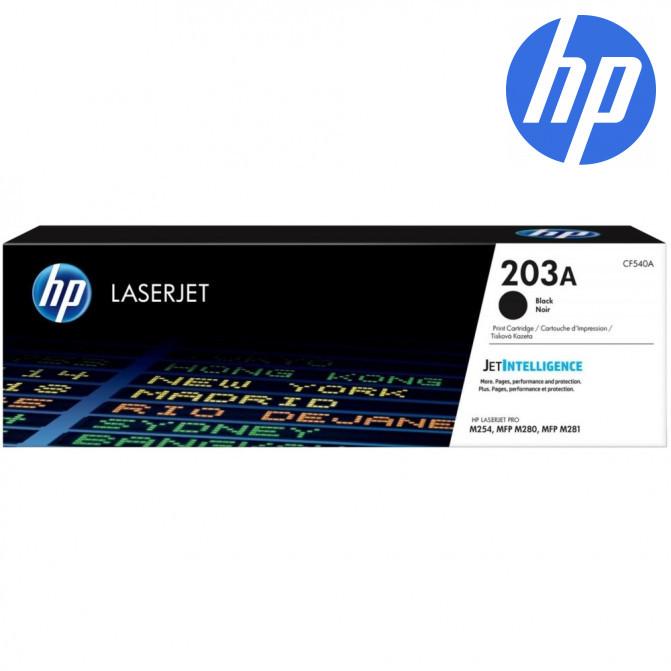 Картридж лазерный HP 203A (CF540A) Black Original