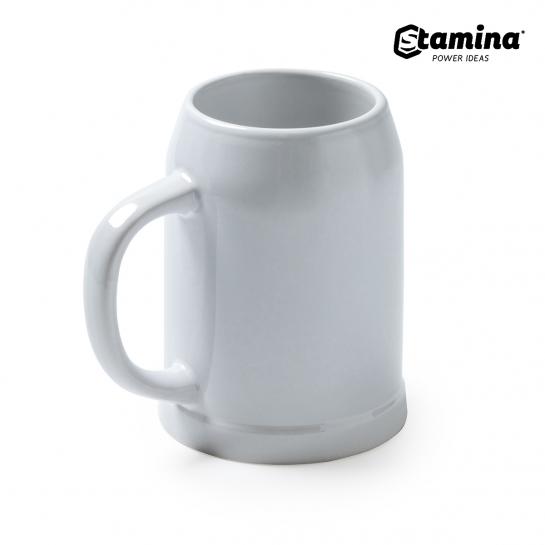 Cană pentru sublimare ceramică SAMUI 3987 de bere 700ml