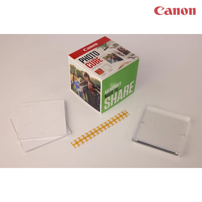 Фотобумага Canon Creative Pack PP-201 5*5”(13cm*13cm) 265gr Глянцевая Glossy II 40 листов + Фоторамка