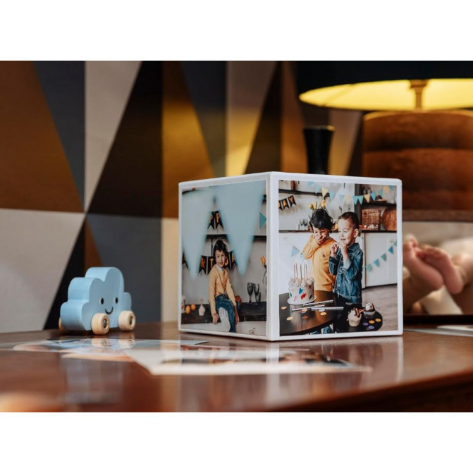 Фотобумага Canon Creative Pack PP-201 5*5”(13cm*13cm) 265gr Глянцевая Glossy II 40 листов + Фоторамка