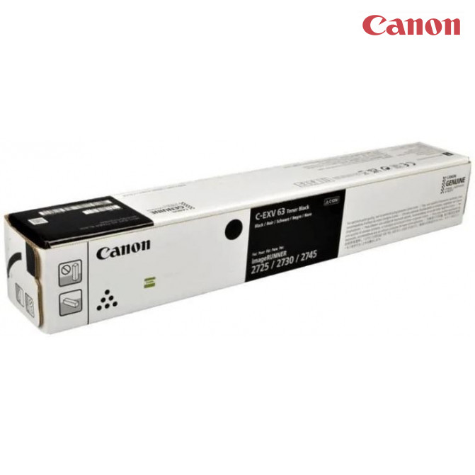 Toner cartridge Canon C-EXV63 Black Original