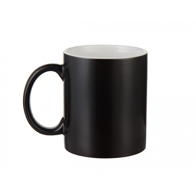 Кружка для сублимации хамелеон полу-глянцевая черная 11oz B2CB-07WO