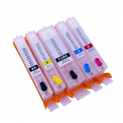 Cartuse reincarcabile pentru Canon TS8152/TS8151/TR7550/TS6151/TS9155/TS9150/TS6150/TR8550/TS8150 (CLI-581/PGBK-580)