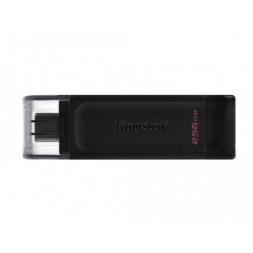 USB Flash 256GB USB-С3.2 Kingston DataTraveler 70, Black, USB-C