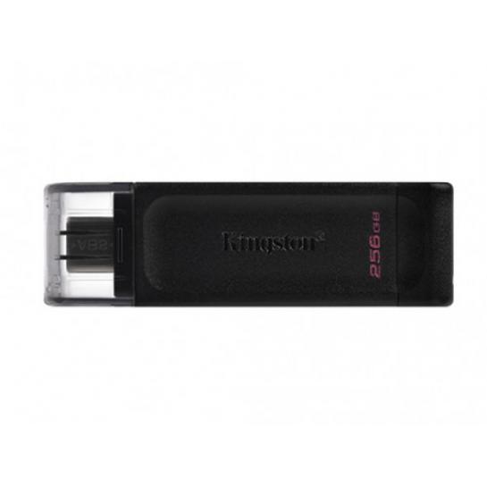 USB Флэш 256GB USB-С3.2 Kingston DataTraveler 70, Black, USB-C