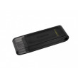 USB Flash 256GB USB-С3.2 Kingston DataTraveler 70, Black, USB-C