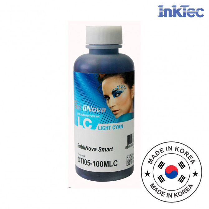 Чернила InkTec Epson Сублимационные 100 мл Light Cyan DTI05-100MLC Sublinova Smart