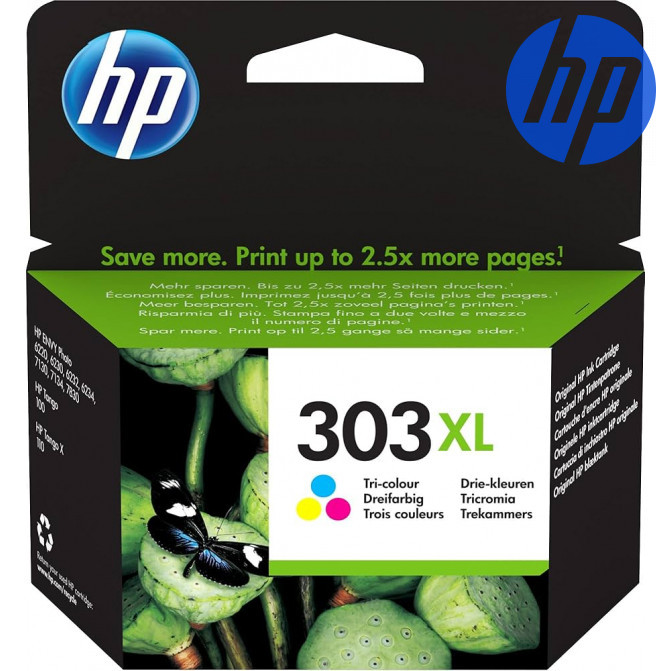 Картридж струйный HP №303XL (T6N03AE) Color  Original
