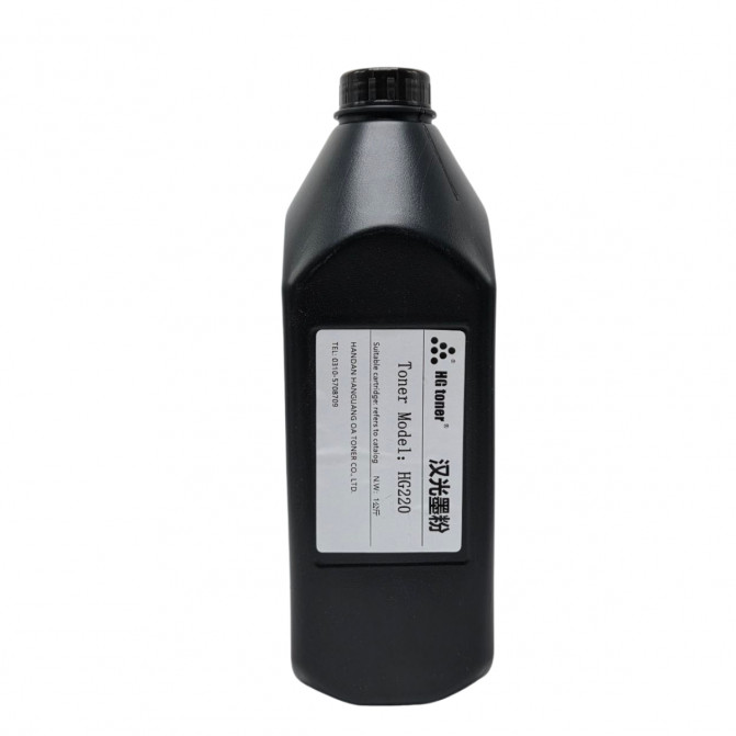 Тонер HP HG220 (MPT5/HP1010/Q2612/Q7553/CE255/CF280/Q5942/CE505)1kg флакон Handan