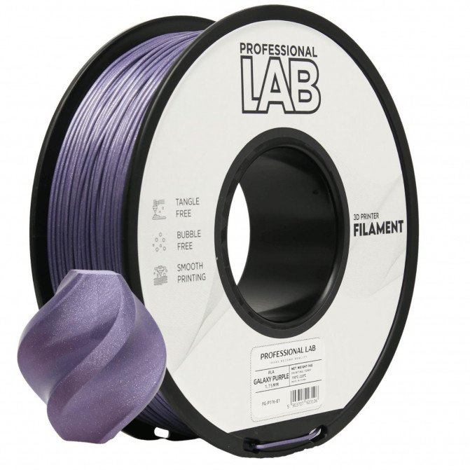 Filament PLA Galaxy Purple, ProfLab, FG-P176-E1, 1kg pentru imprimanta 3D