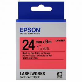 Cartuş Label Epson LK-6RBP Pastel Blk/Red 24/9 Original