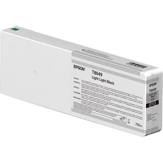 Картридж струйный Epson UltraChrome HDX/HD T804900 (700ml) Light Light Black Original