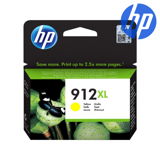 Cartuș cu jet de cerneală Original HP №912XL (3YL83AE BGX) Yellow
