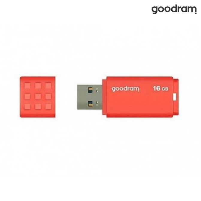 USB Flash 16Gb USB3.0  GoodRAM UME3 Orange (Read 60 MByte/s, Write 20 MByte/s)