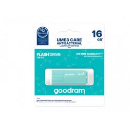 USB Flash 16Gb  USB3.0  GoodRAM  UME3 CARE Antibacterial (Read 60 MByte/s, Write 20 MByte/s)  UME3-0160CRR11
