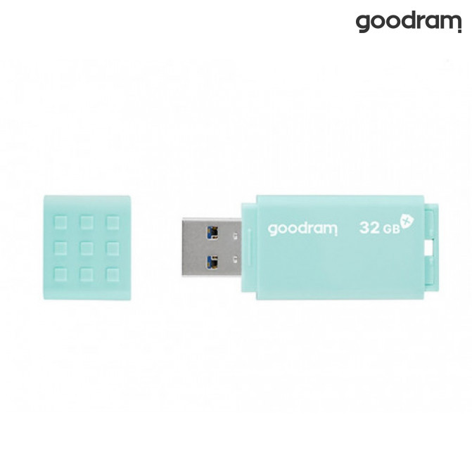 USB Flash 32Gb  USB3.0  GoodRAM  UME3 CARE Antibacterial (Read 60 MByte/s, Write 20 MByte/s)  UME3-0320CRR11