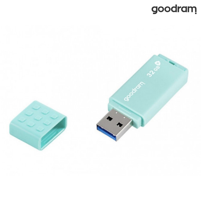 USB Flash 32Gb  USB3.0  GoodRAM  UME3 CARE Antibacterial (Read 60 MByte/s, Write 20 MByte/s)  UME3-0320CRR11
