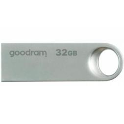 USB Flash 32Gb  USB3.2  GoodRAM  UNO3 Metal casing, Built-in keyloop (Read 60 MByte/s, Write 20 MByte/s)  UNO3-0320S0R11