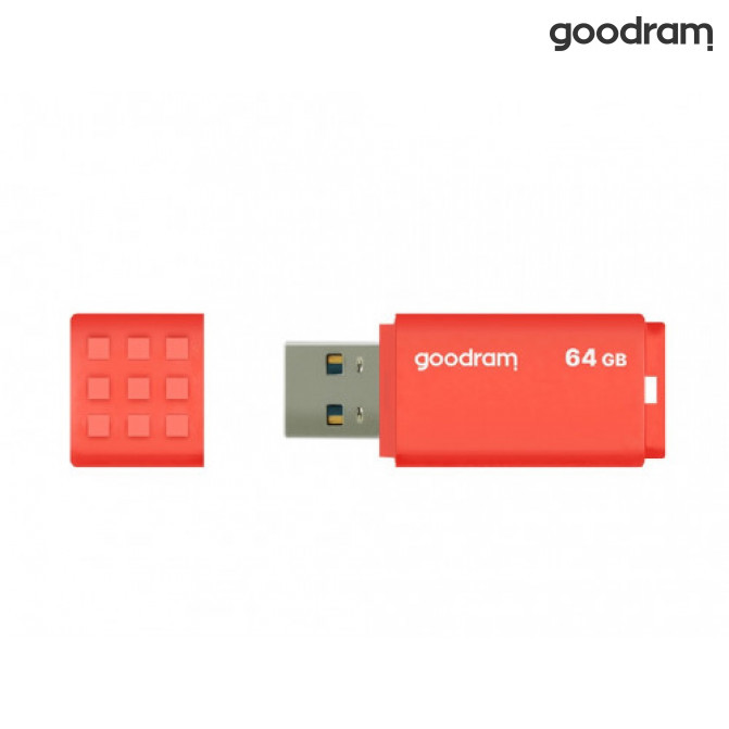 USB Флэш 64Gb  USB3.0  GoodRAM  UME3 Orange  (Read 60 MByte/s, Write 20 MByte/s)