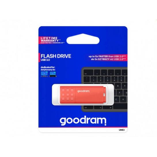 USB Флэш 64Gb  USB3.0  GoodRAM  UME3 Orange  (Read 60 MByte/s, Write 20 MByte/s)