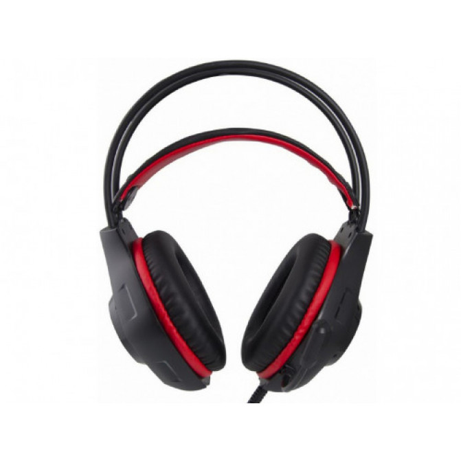 Наушники игровые Esperanza DEATHSTRIKE EGH420R, Red LED backlight