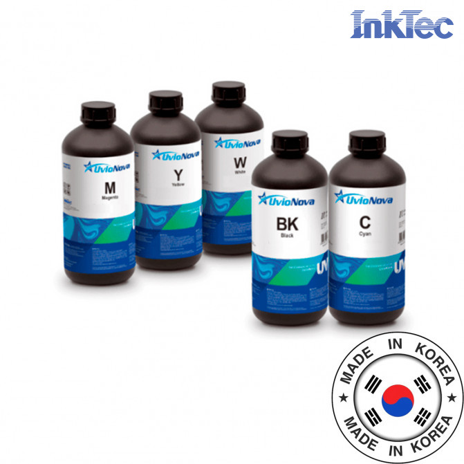 Чернила InkTec для UV принтера Epson 1000 мл SE-B01 (5 цветов)