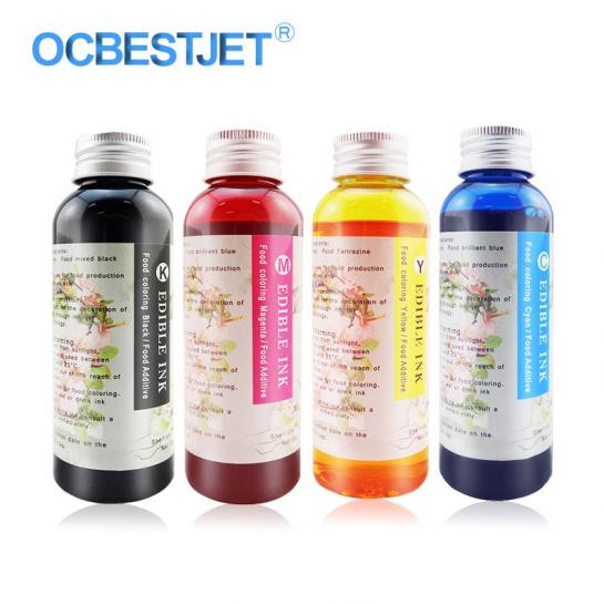 Cerneală comestibilă OCBESTJET  100 ml (4 culori)