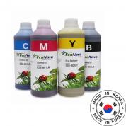Cerneala InkTec Eco solvent pentru imprimante Epson XP600 DX4 DX5 DX6 DX7  1000 ml EES-B01 (4 culori)