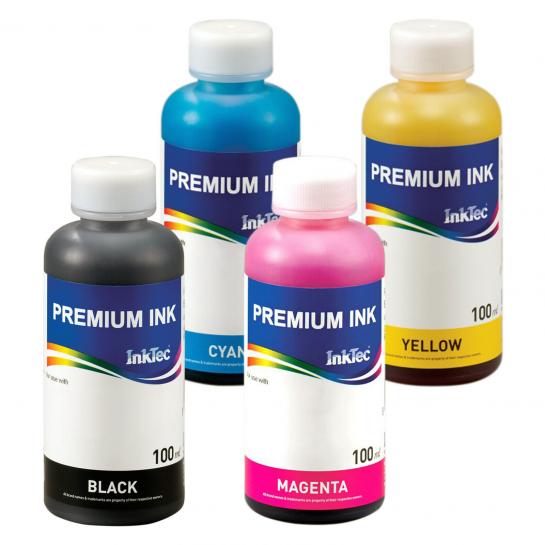 Cerneala InkTec pentru imprimante Canon 100 ml (4 culori) Pigment