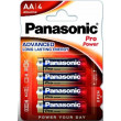 Батарейки Panasonic PRO Power AA Blister *4, Alkaline, LR6XEG/4BP