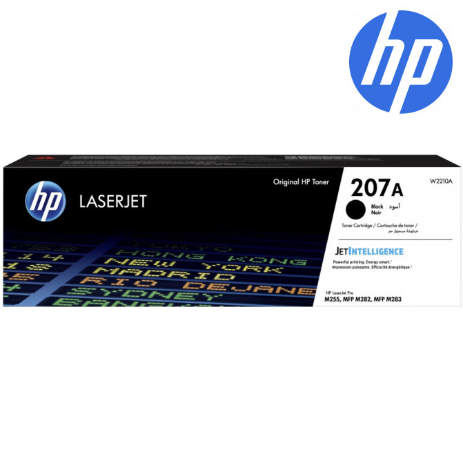 Cartuș laser  HP 207A (W2210A) Black Original