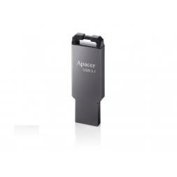 USB Flash 64GB USB3.1 Apacer "AH360", Black Nickel