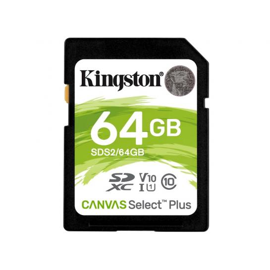 Card de Memorie 64GB SDXC Card, Kingston (Class 10) UHS-I , U1
