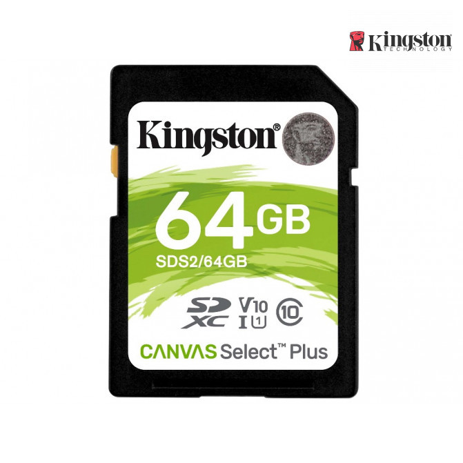 Card de Memorie 64GB SDXC Card, Kingston (Class 10) UHS-I , U1