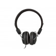 Căști SVEN AP-320M Black, cu microfon on the cable, 4pin 3.5mm mini-jack, cable 1.2m