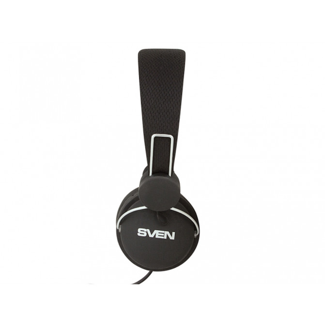 Căști SVEN AP-320M Black, cu microfon on the cable, 4pin 3.5mm mini-jack, cable 1.2m