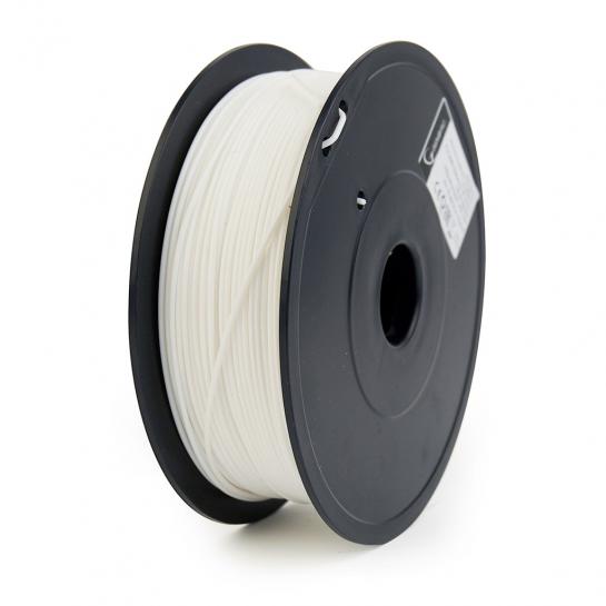 Filament pentru imprimanta 3D Gembird PLA+ White 1.75 mm, 1 kg