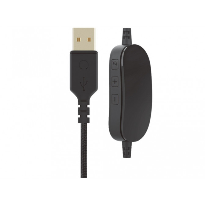 Наушники MARVO "HG9053", игровые с микрофоном и регулятором громкости, USB 7.1, Red Backlight