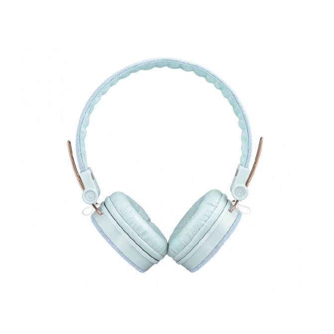 Наушники Trust Fyber, denim design, Blue