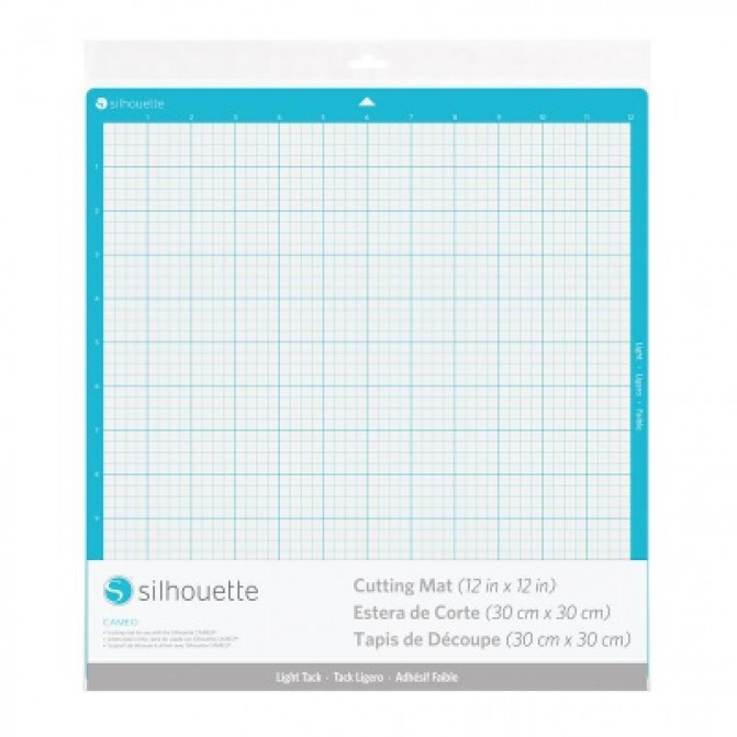 Липкий коврик для плоттера Silhouette Cameo 1, 2, 3, 4, 5/Curio 2 30х30см Слабый клей CUT-MAT-12LT-3T