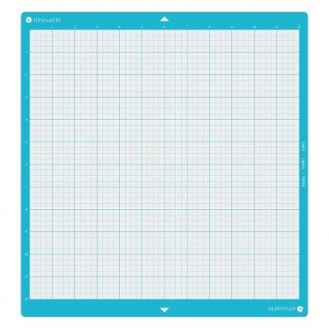 Липкий коврик для плоттера Silhouette Cameo 1, 2, 3, 4, 5/Curio 2 30х30см Слабый клей CUT-MAT-12LT-3T